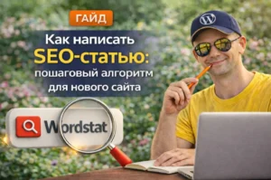 автор рассказывает как написать сео статью правильно и полезно