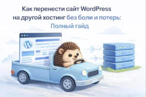 как перенести сайт вордпресс на другой хостинг