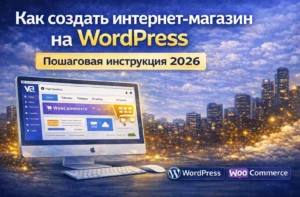 инструкция как создать интернет магазин на woocommerce wordpress