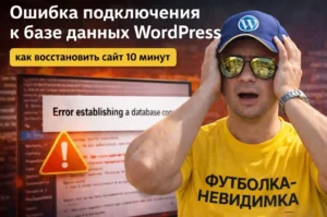 ошибка подключения сайта wordpress к базе данных mysql