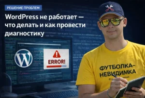 почему wordpress не работает