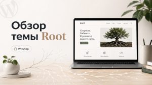 обзор темы root для wordpress